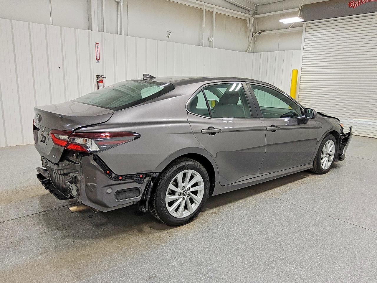 2021 Toyota Camry Le Gray vin: 4T1C11AK3MU602725