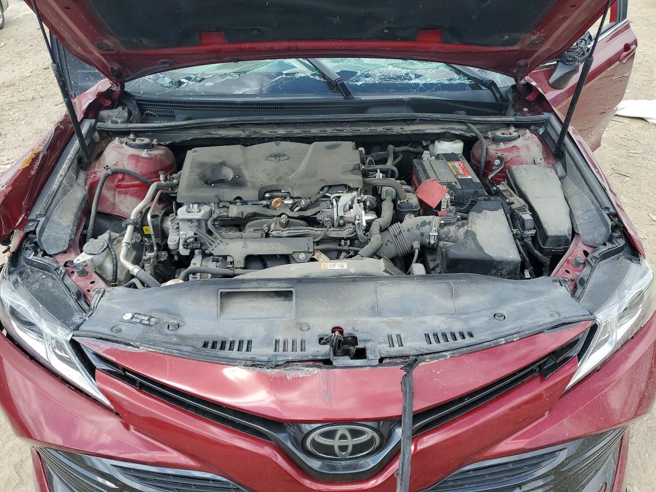 2020 Toyota Camry Le Red vin: 4T1C11AK4LU394868