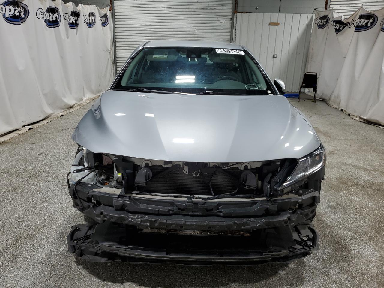 2023 Toyota Camry Le Серебряный vin: 4T1C11AK7PU162545 Damage: Front Bumper Reinforcement, Broken, Replacement Required
