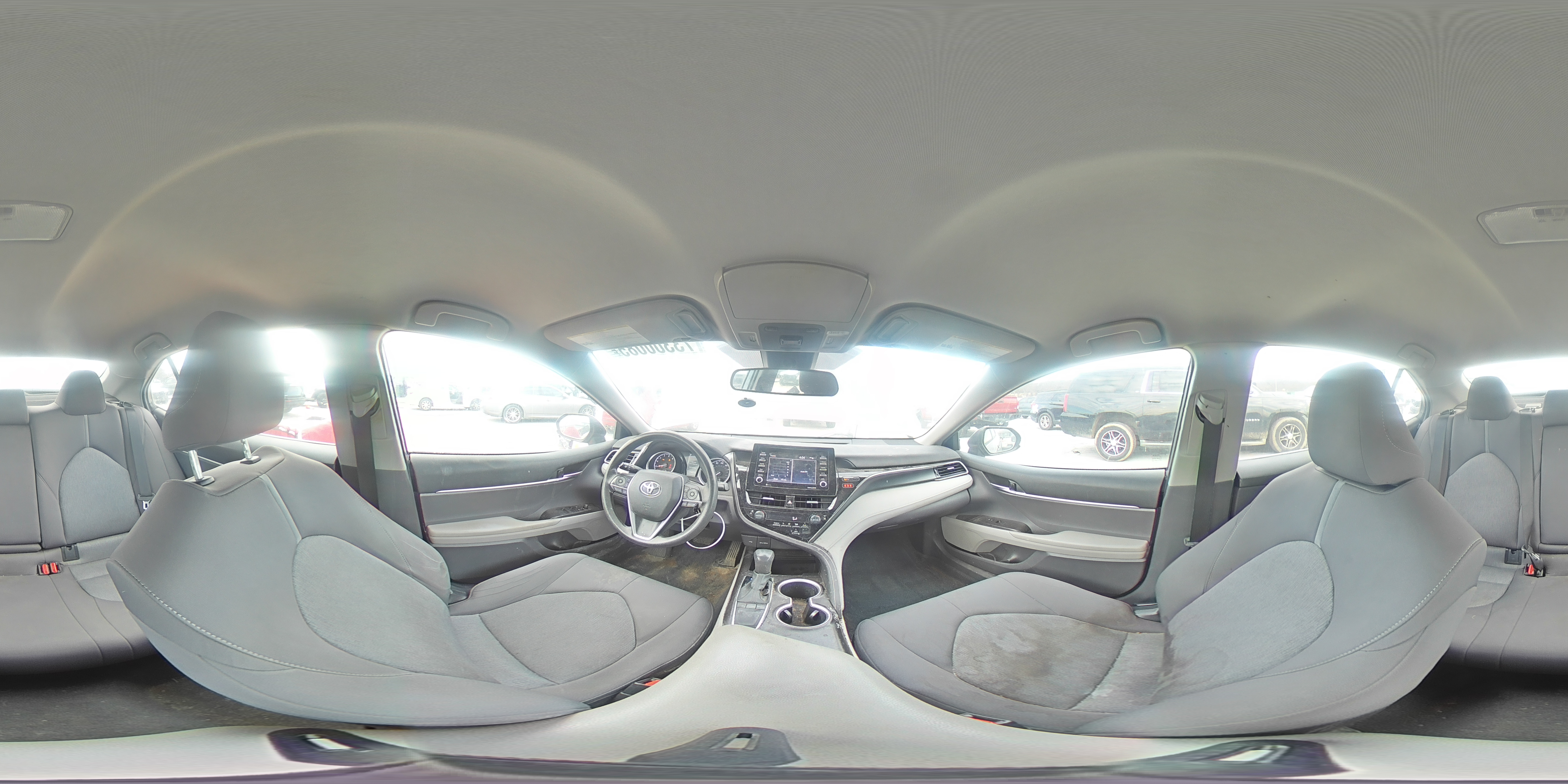 2022 Toyota Camry Le Gray vin: 4T1C11AK8NU698546