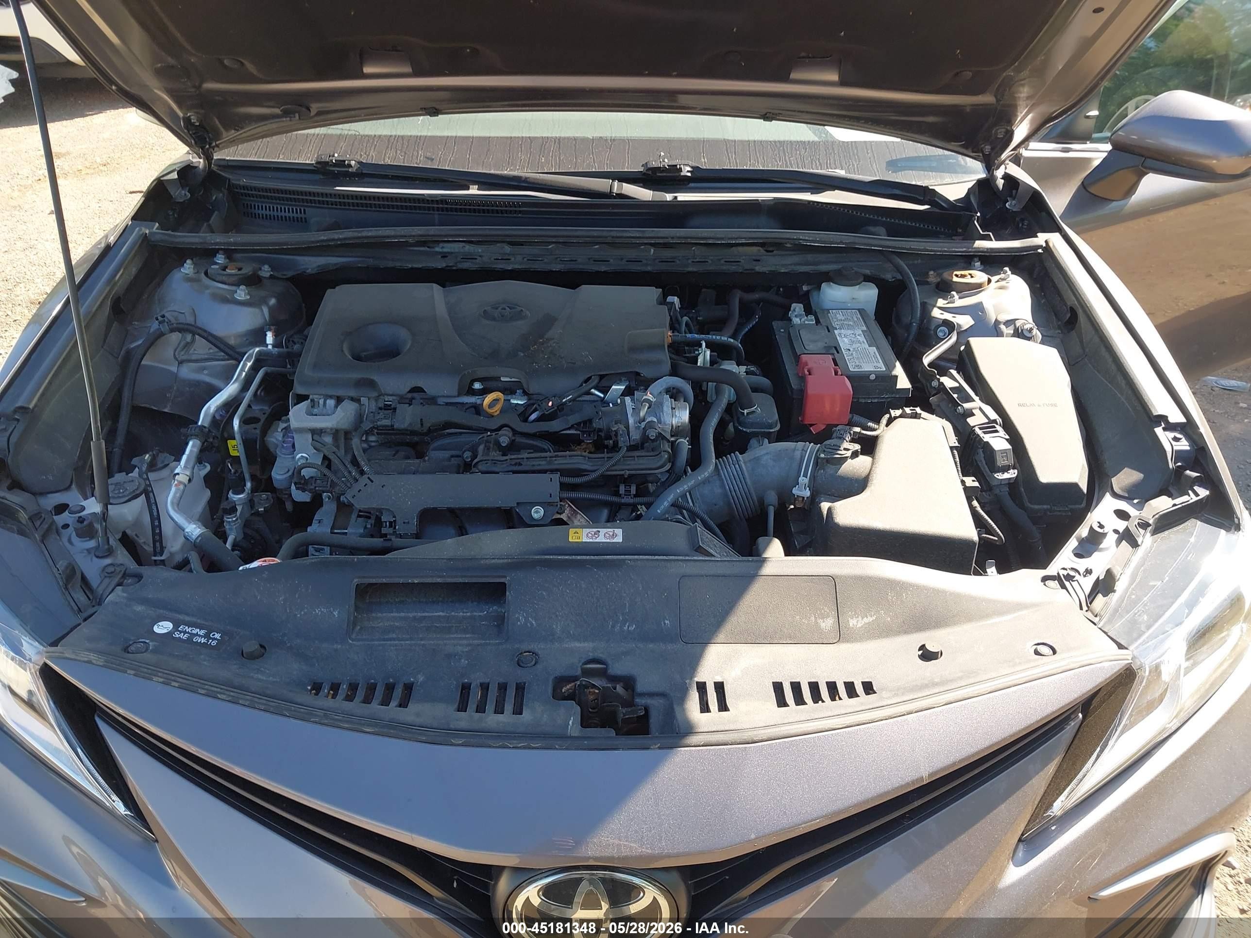 2023 Toyota Camry Le Gray vin: 4T1C11AK9PU079389
