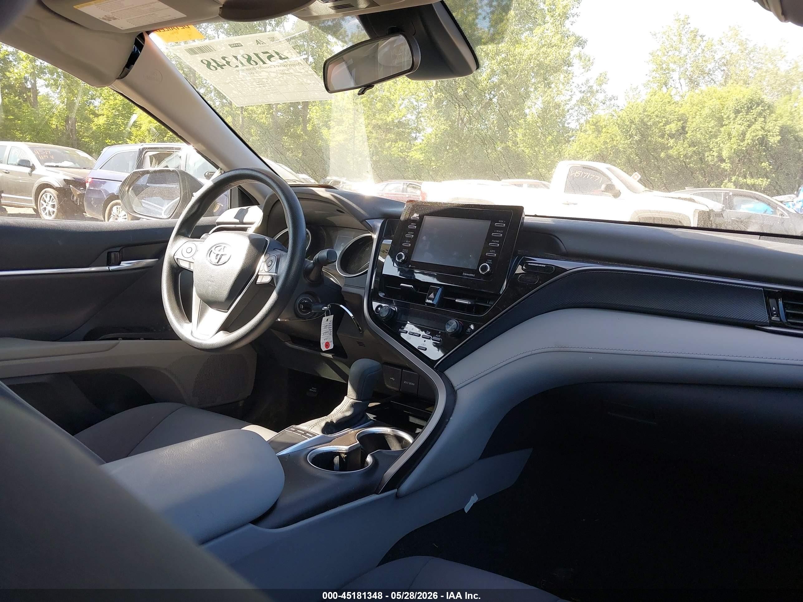 2023 Toyota Camry Le Gray vin: 4T1C11AK9PU079389
