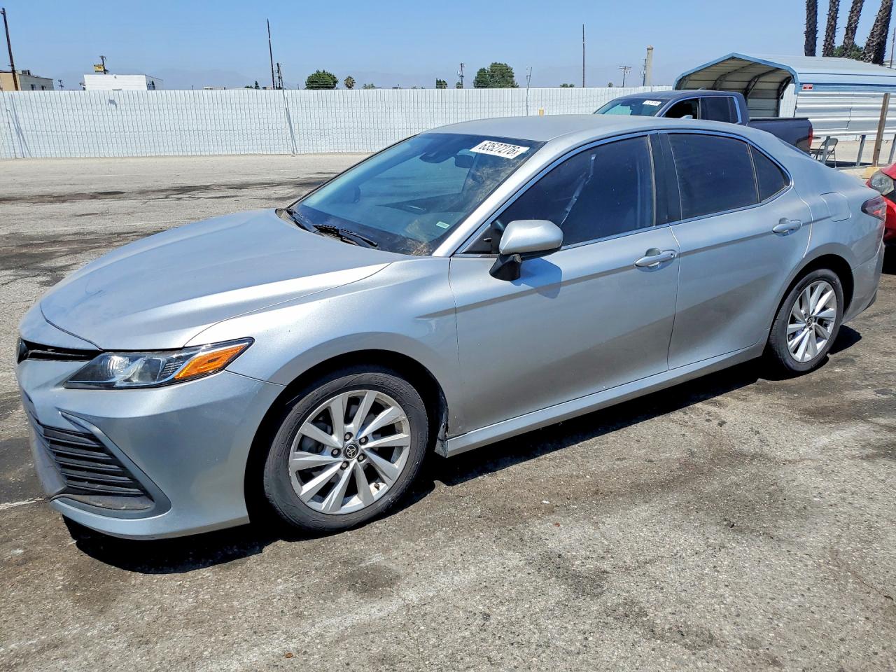 2021 Toyota Camry Le Silver vin: 4T1C11AKXMU456467