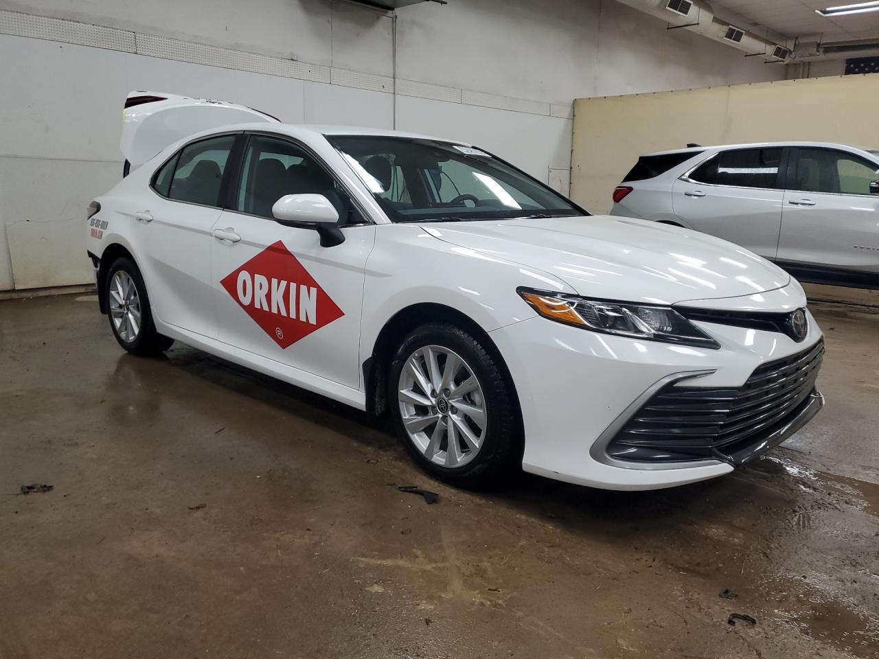 2023 Toyota Camry Le White vin: 4T1C11BK3PU092847 Damage: Overall Vehicle, De-Identify, Removal Required
