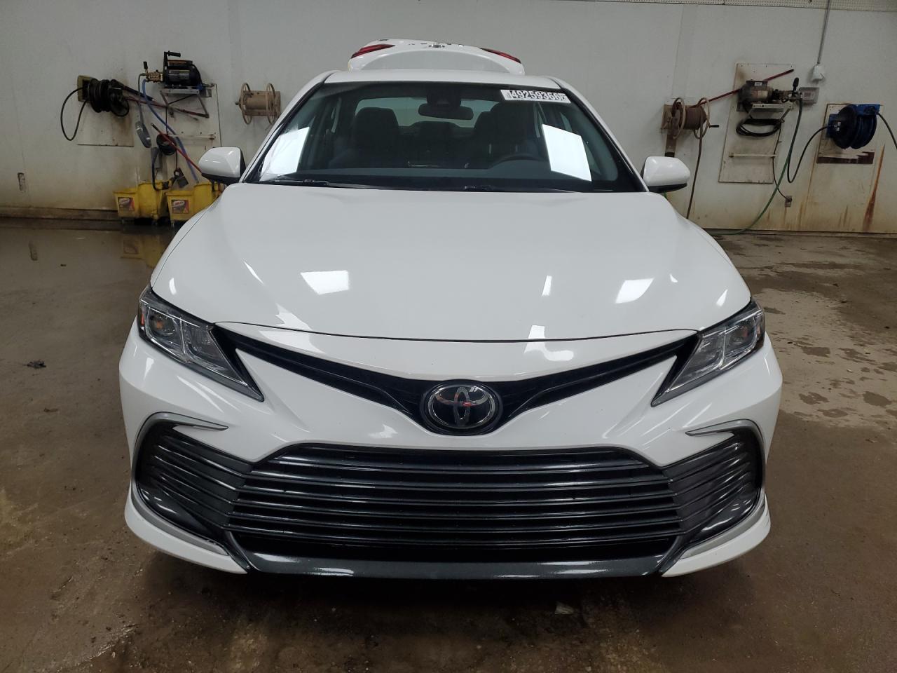 2023 Toyota Camry Le White vin: 4T1C11BK3PU092847 Damage: Grille, Chipped, 4