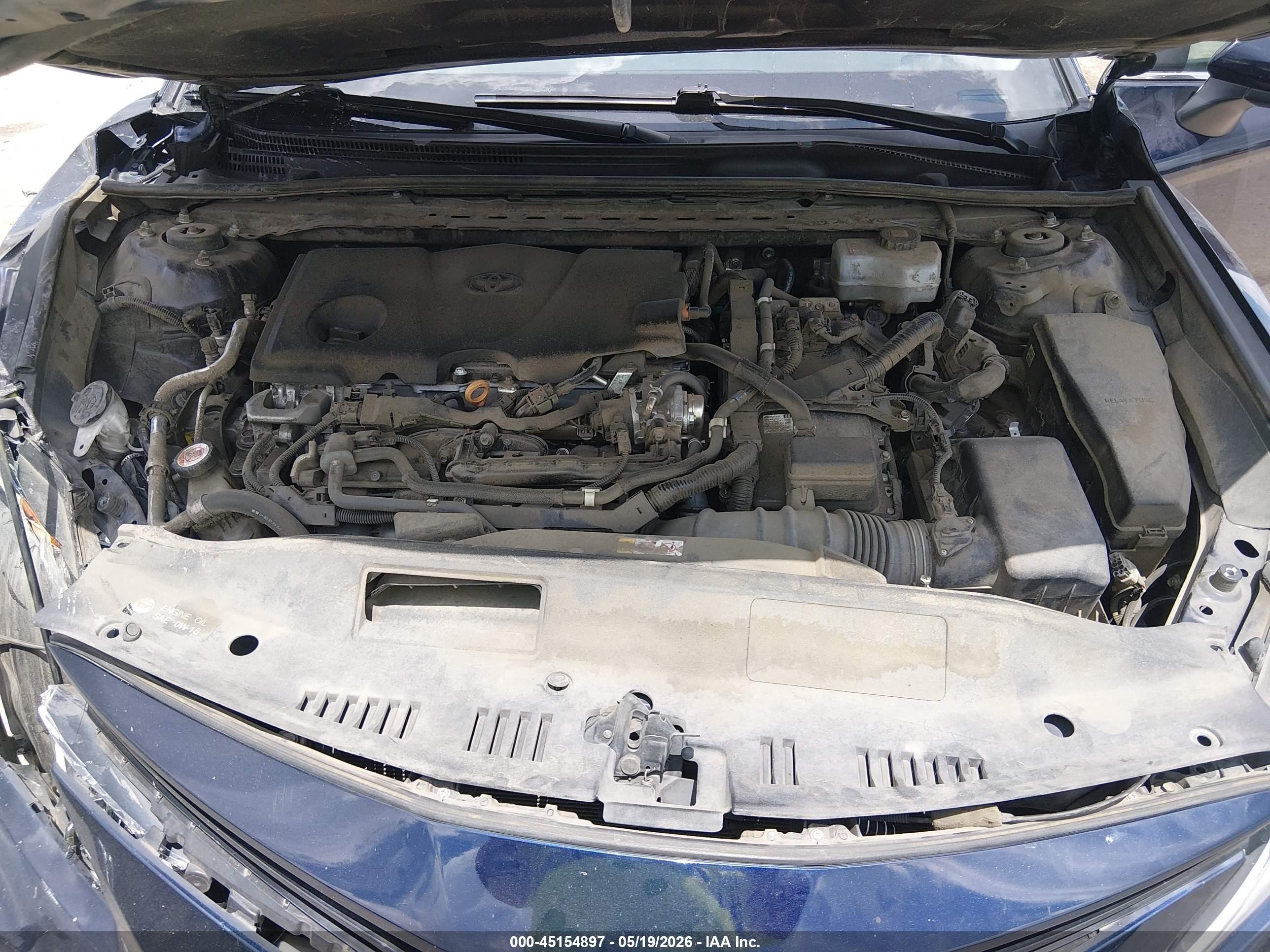 2021 Toyota Camry Le Hybrid Blue vin: 4T1C31AK4MU550919