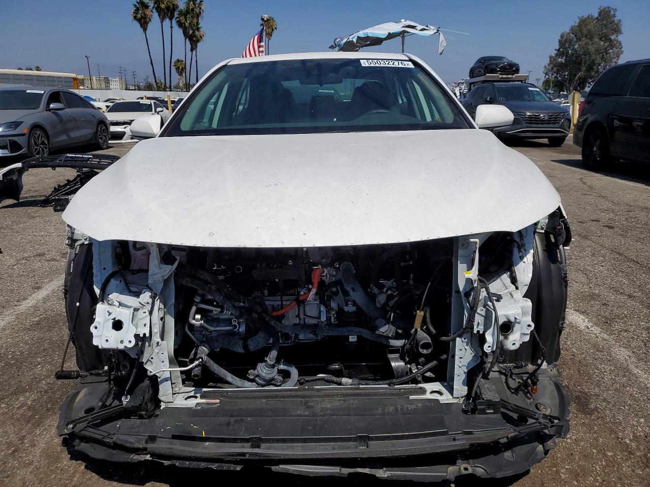 2024 Toyota Camry Le White vin: 4T1C31AK8RU071524