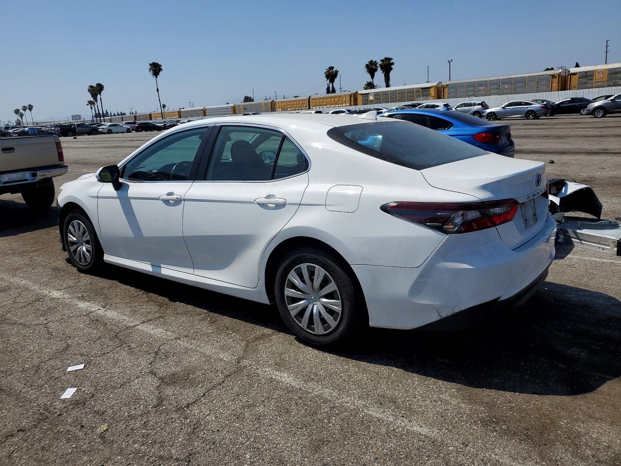 2024 Toyota Camry Le White vin: 4T1C31AK8RU071524