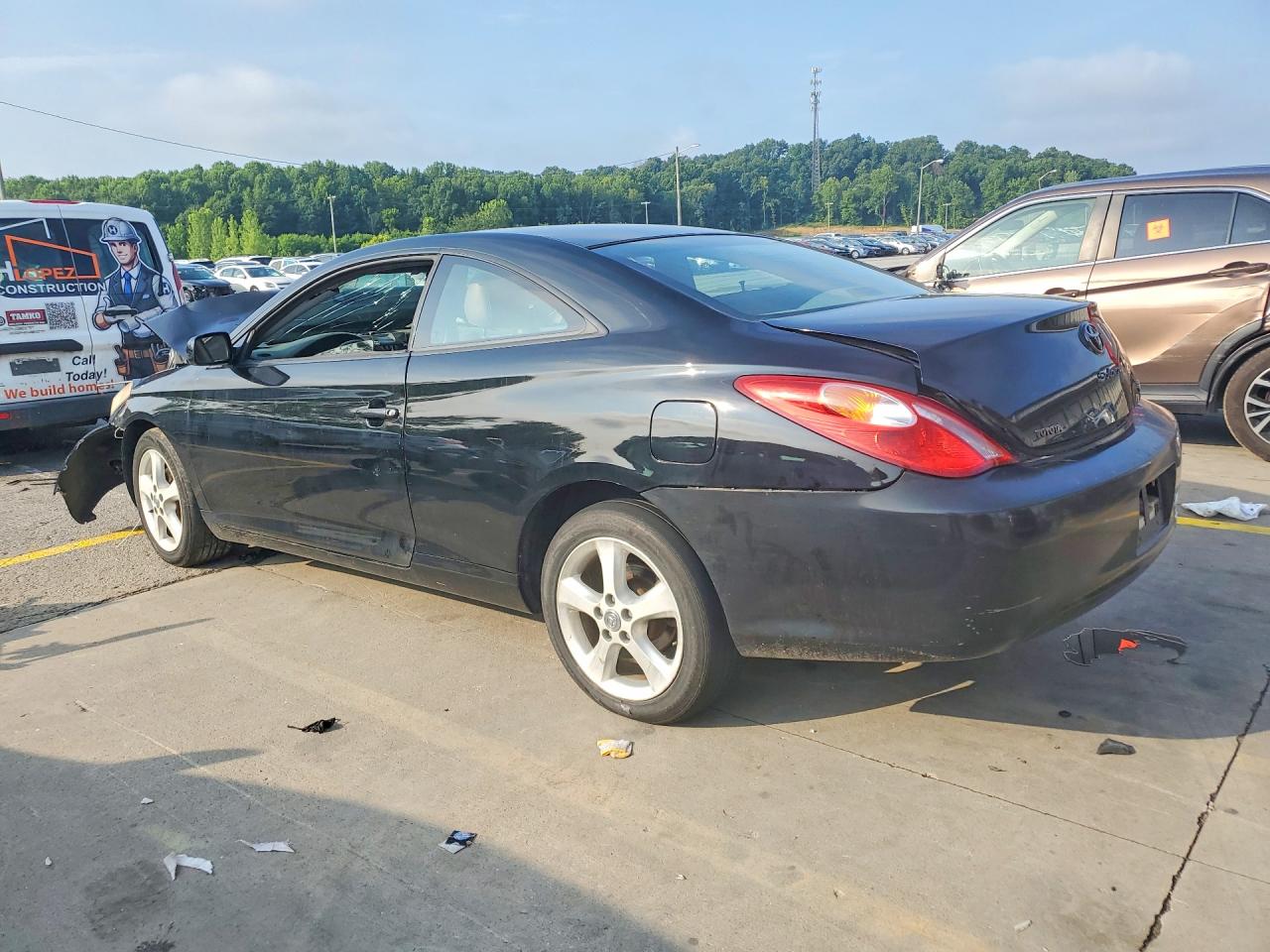 2004 Toyota Camry Solara Sle V6 Black vin: 4T1CA30P04U008084