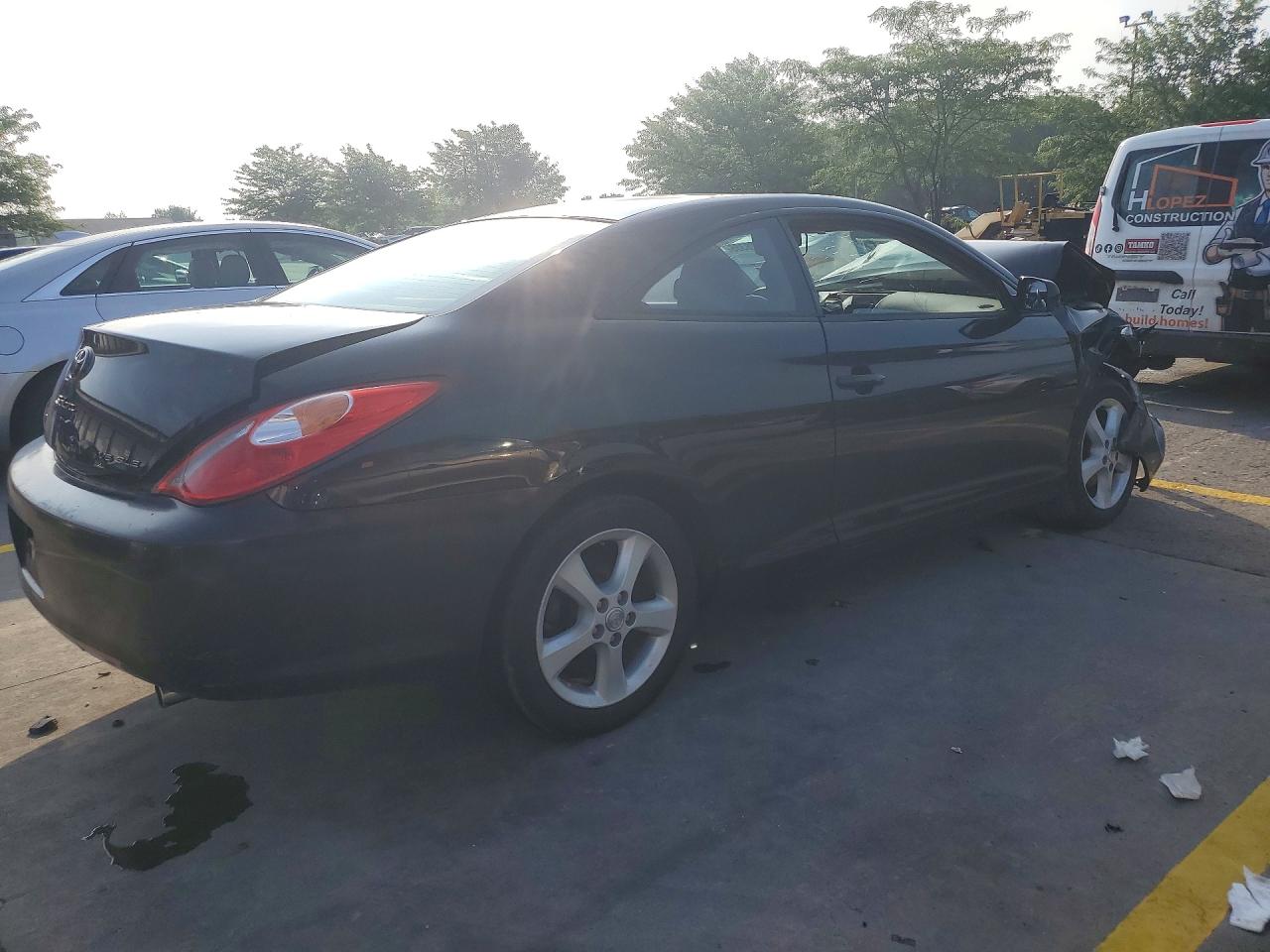 2004 Toyota Camry Solara Sle V6 Black vin: 4T1CA30P04U008084