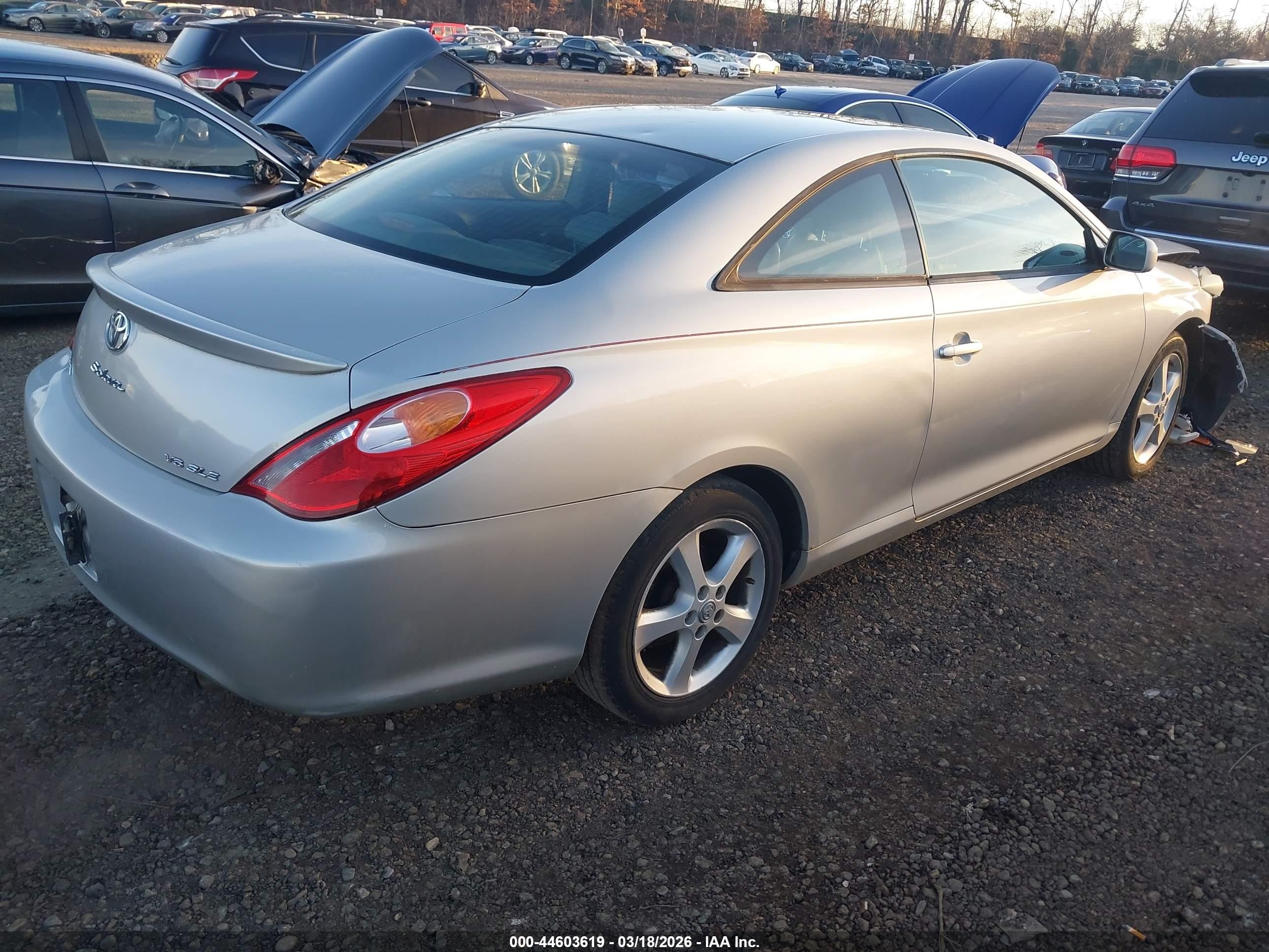 2006 Toyota Camry Solara Sle V6 Silver vin: 4T1CA30P06U102095