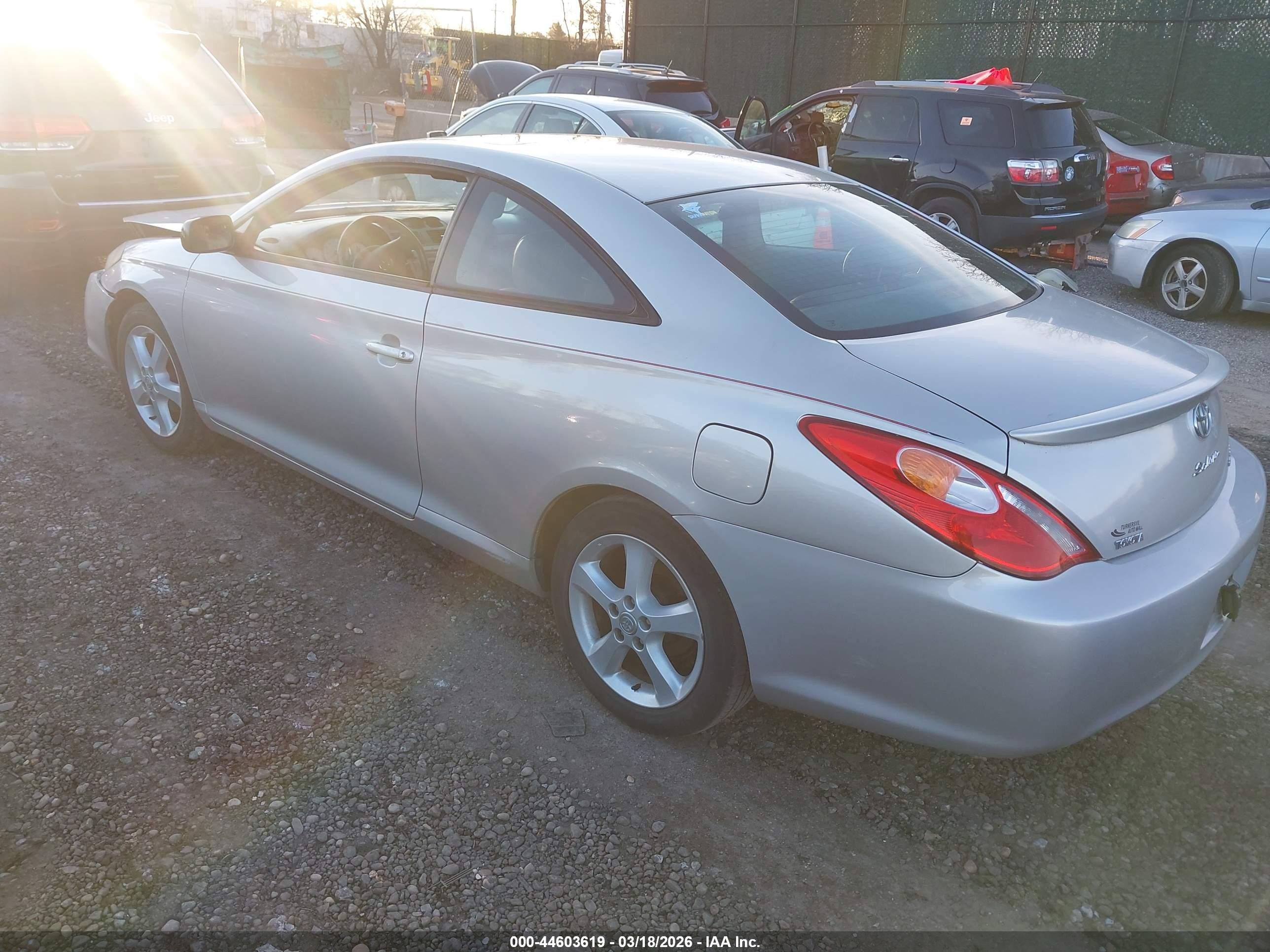 2006 Toyota Camry Solara Sle V6 Silver vin: 4T1CA30P06U102095