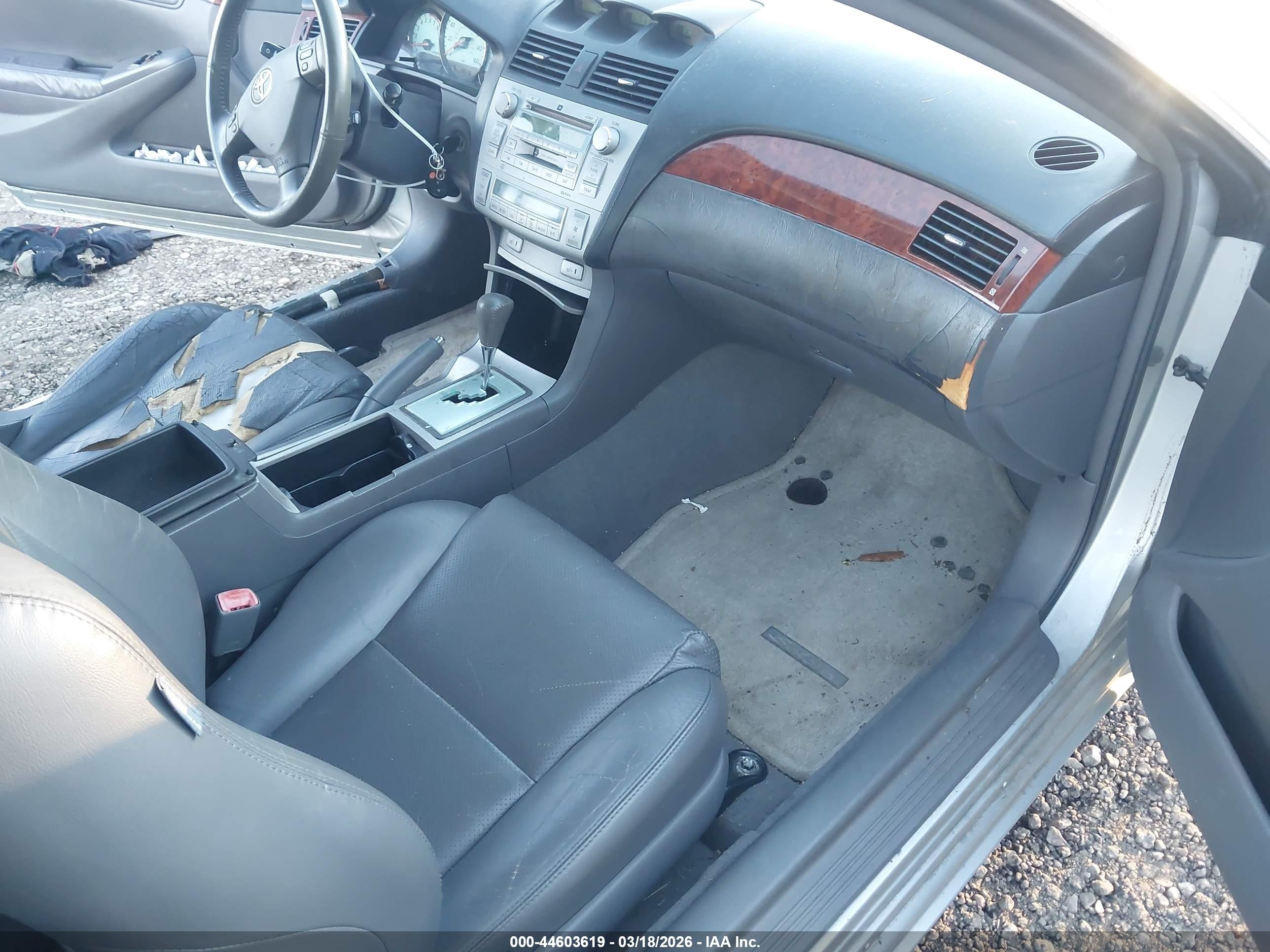 2006 Toyota Camry Solara Sle V6 Silver vin: 4T1CA30P06U102095