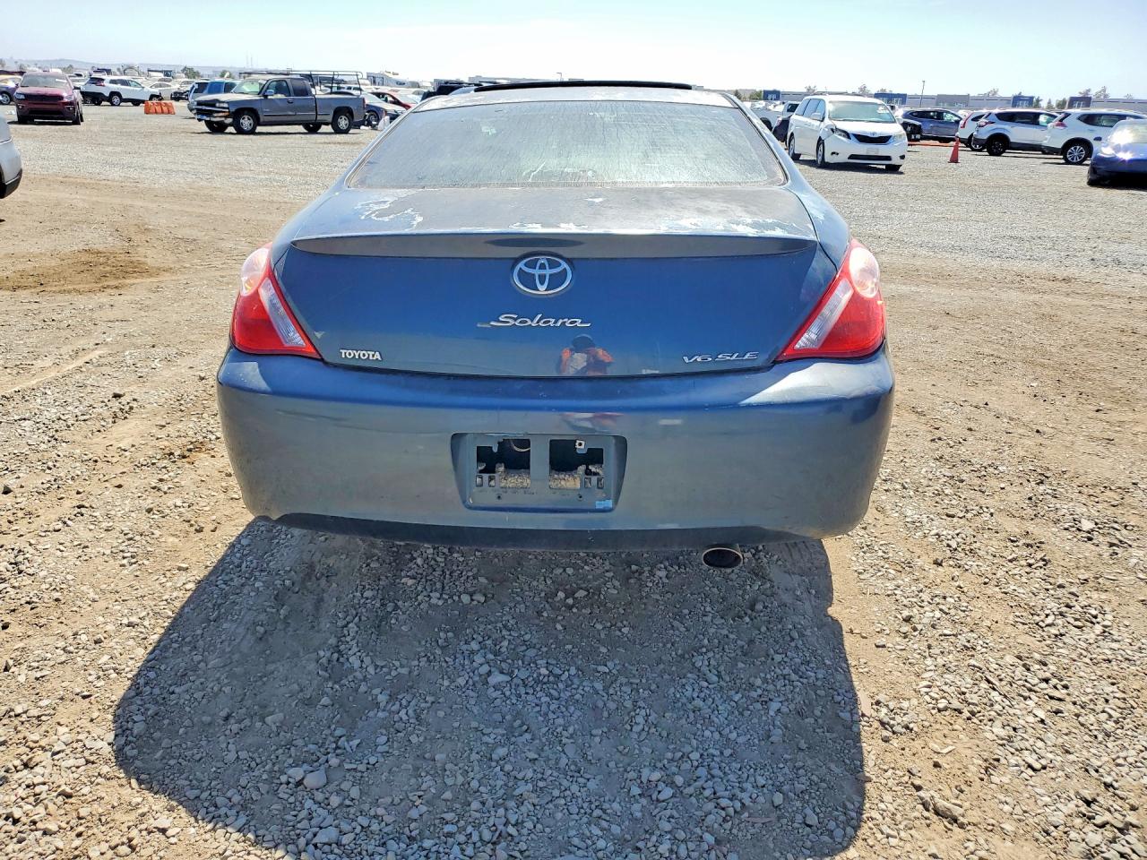 2006 Toyota Camry Solara Sle V6 Blue vin: 4T1CA30P06U102419