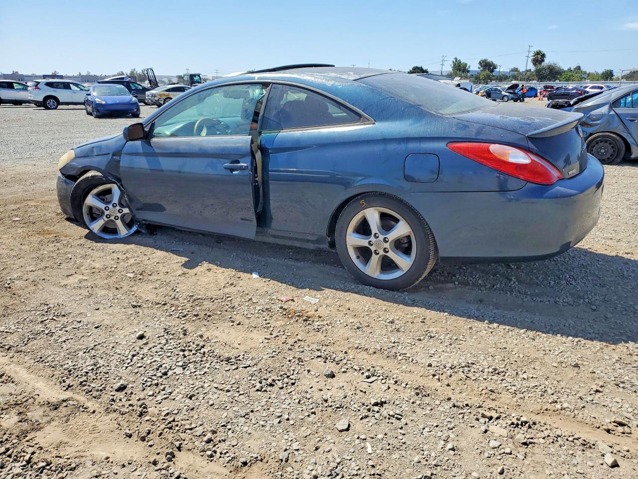 2006 Toyota Camry Solara Sle V6 Blue vin: 4T1CA30P06U102419