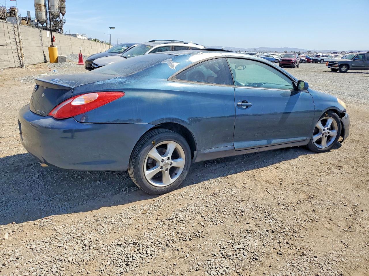 2006 Toyota Camry Solara Sle V6 Blue vin: 4T1CA30P06U102419