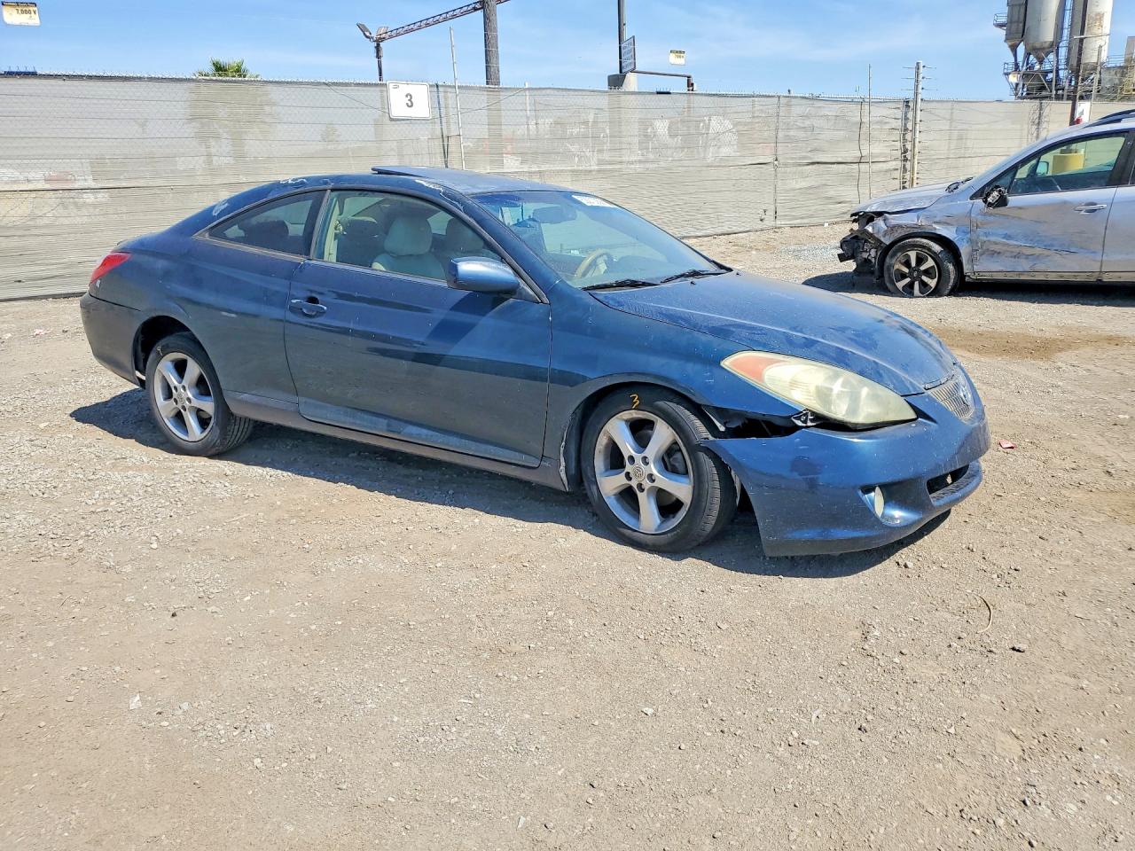 2006 Toyota Camry Solara Sle V6 Blue vin: 4T1CA30P06U102419