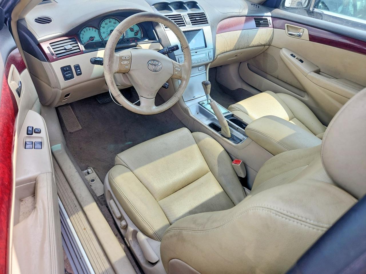 2004 Toyota Camry Solara Sle V6 White vin: 4T1CA30P14U014007