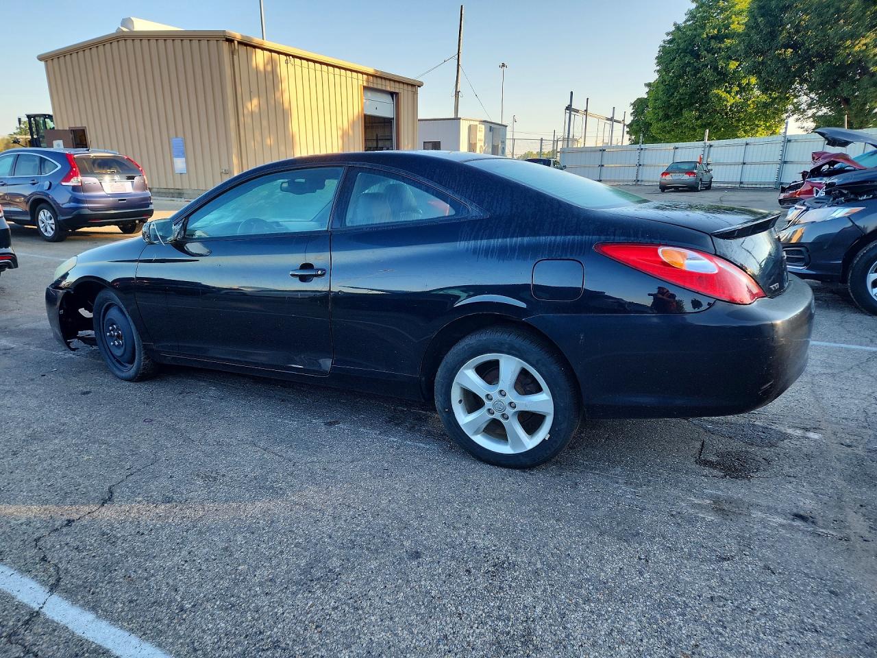 2004 Toyota Camry Solara Sle V6 Black vin: 4T1CA30P14U015707