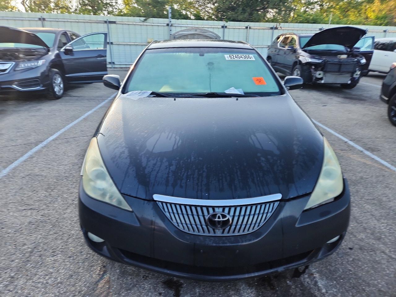 2004 Toyota Camry Solara Sle V6 Black vin: 4T1CA30P14U015707