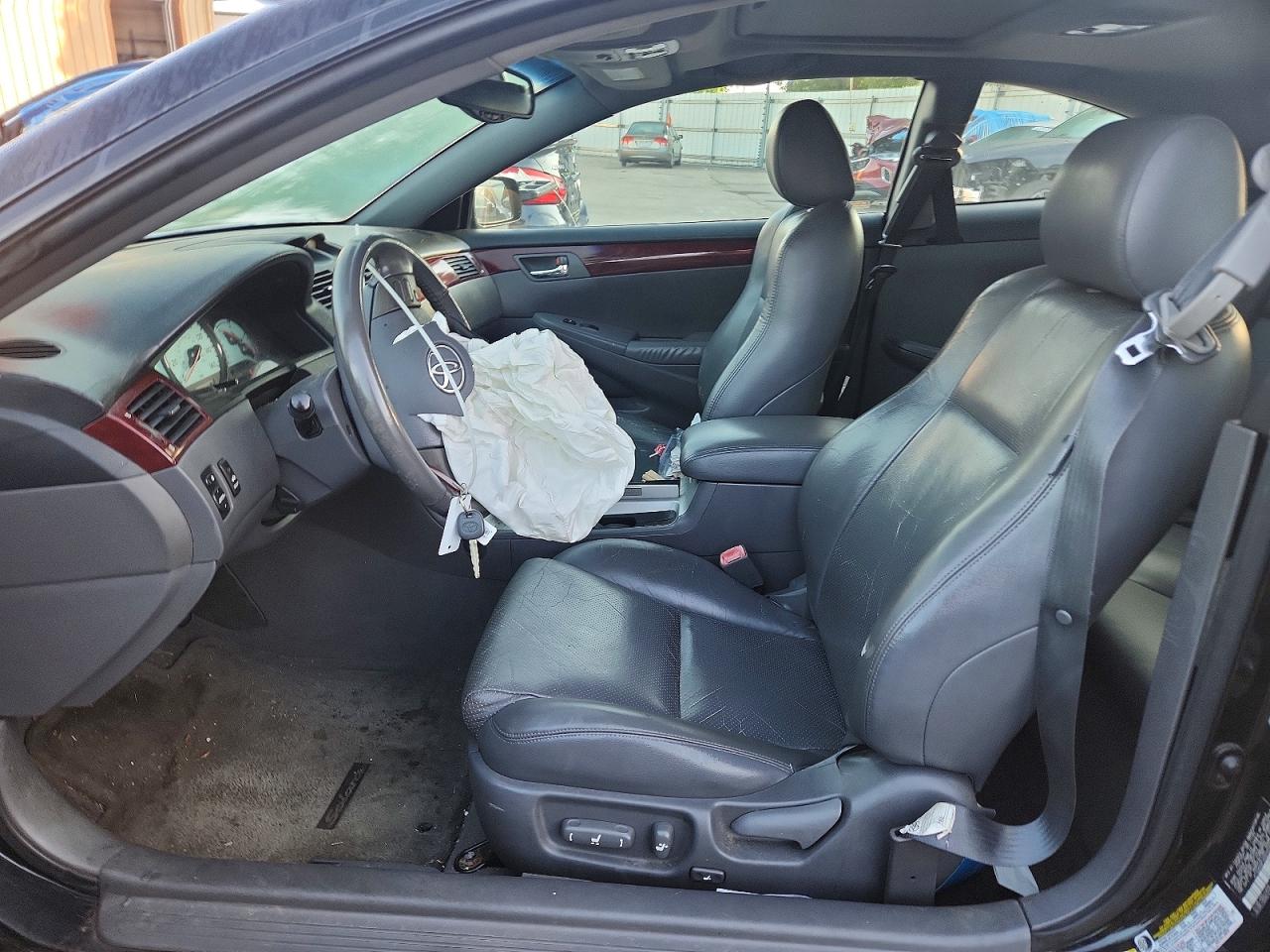 2004 Toyota Camry Solara Sle V6 Black vin: 4T1CA30P14U015707