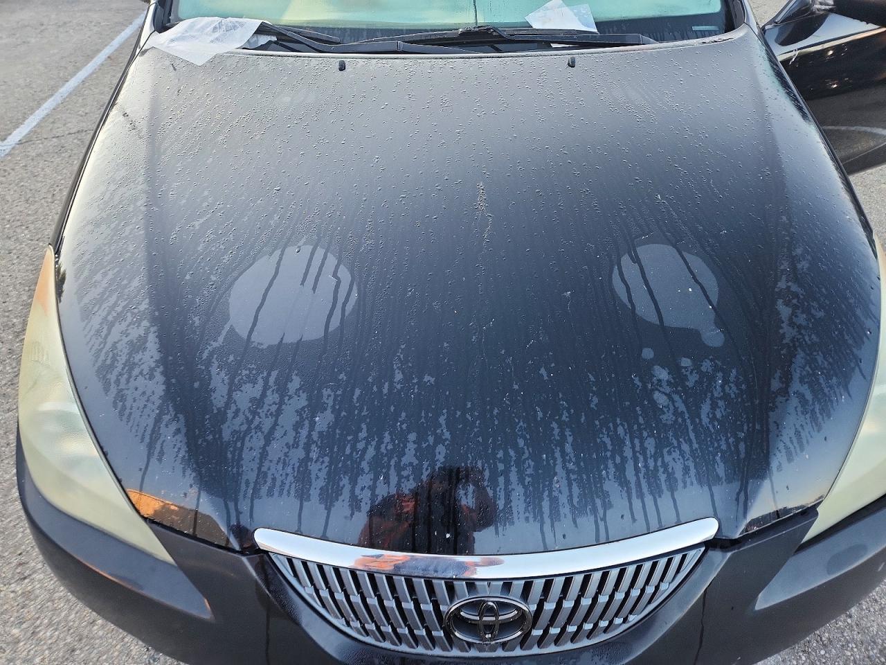 2004 Toyota Camry Solara Sle V6 Black vin: 4T1CA30P14U015707