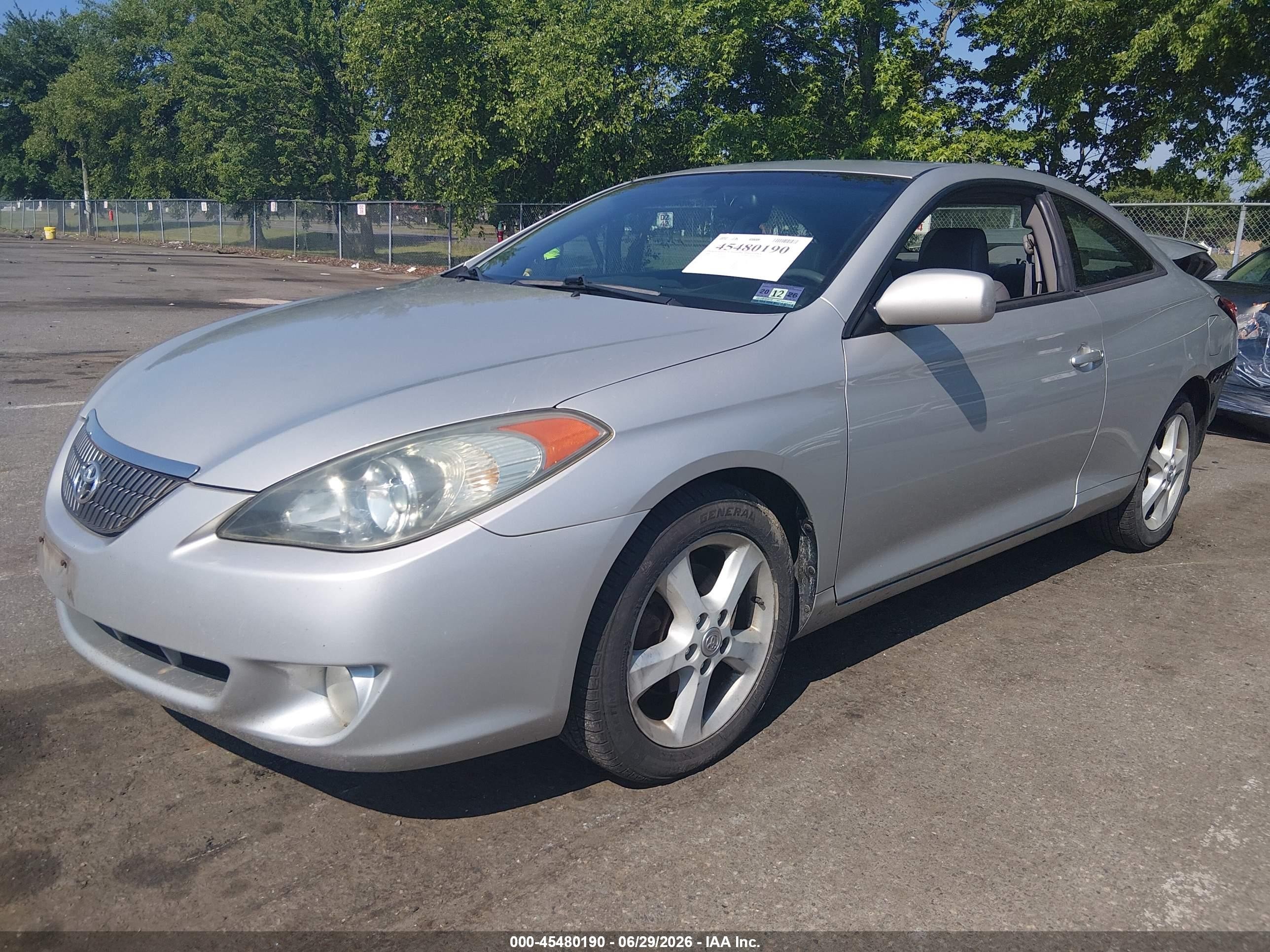 2006 Toyota Camry Solara Sle V6 Silver vin: 4T1CA30P16U081886