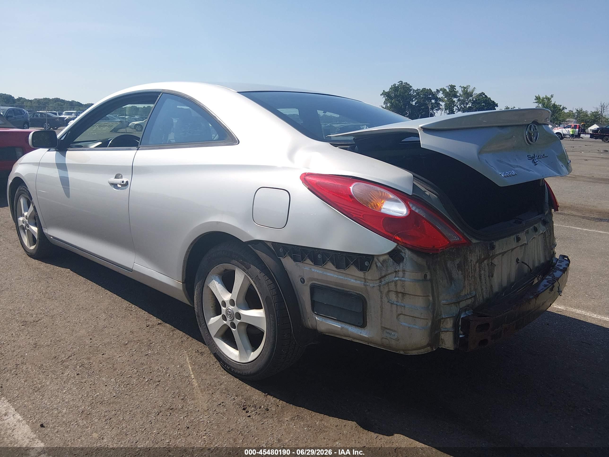 2006 Toyota Camry Solara Sle V6 Silver vin: 4T1CA30P16U081886