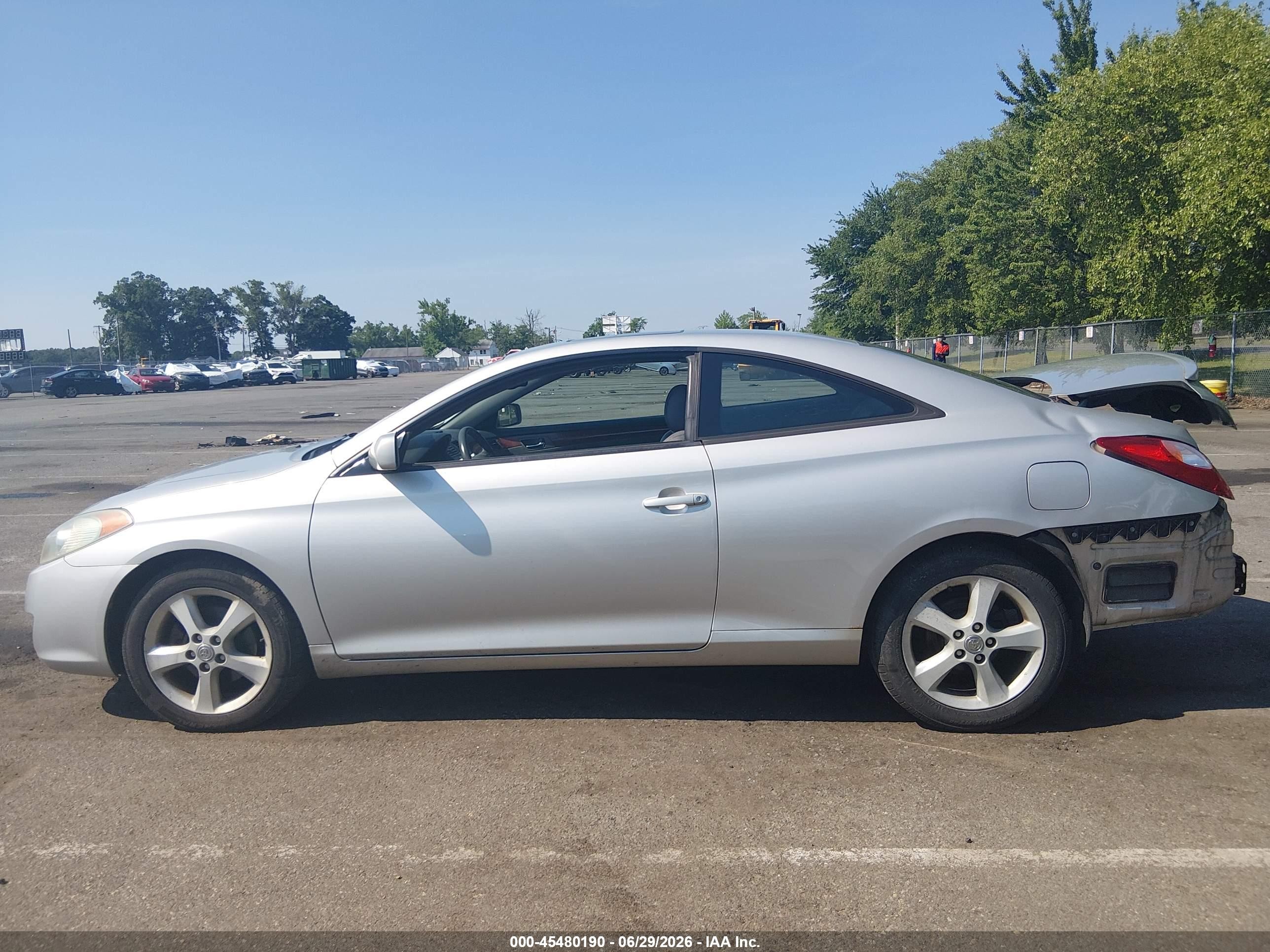 2006 Toyota Camry Solara Sle V6 Silver vin: 4T1CA30P16U081886