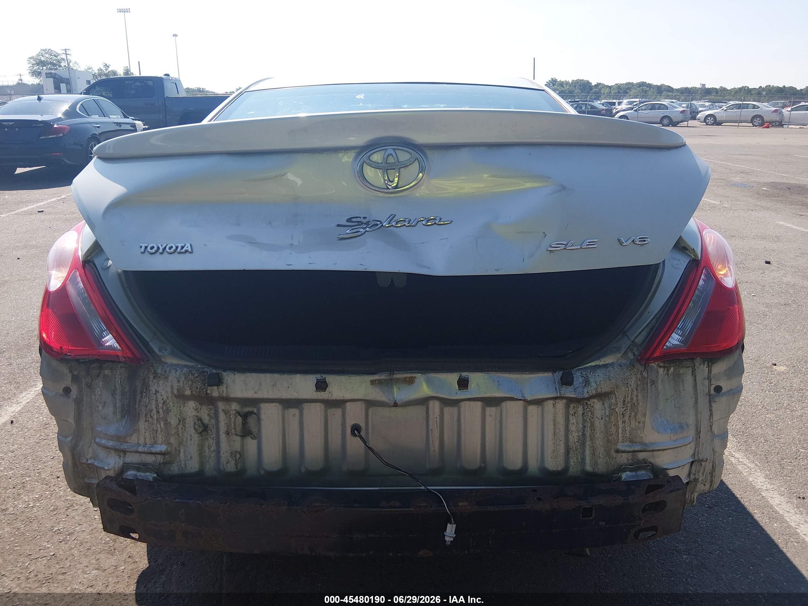 2006 Toyota Camry Solara Sle V6 Silver vin: 4T1CA30P16U081886