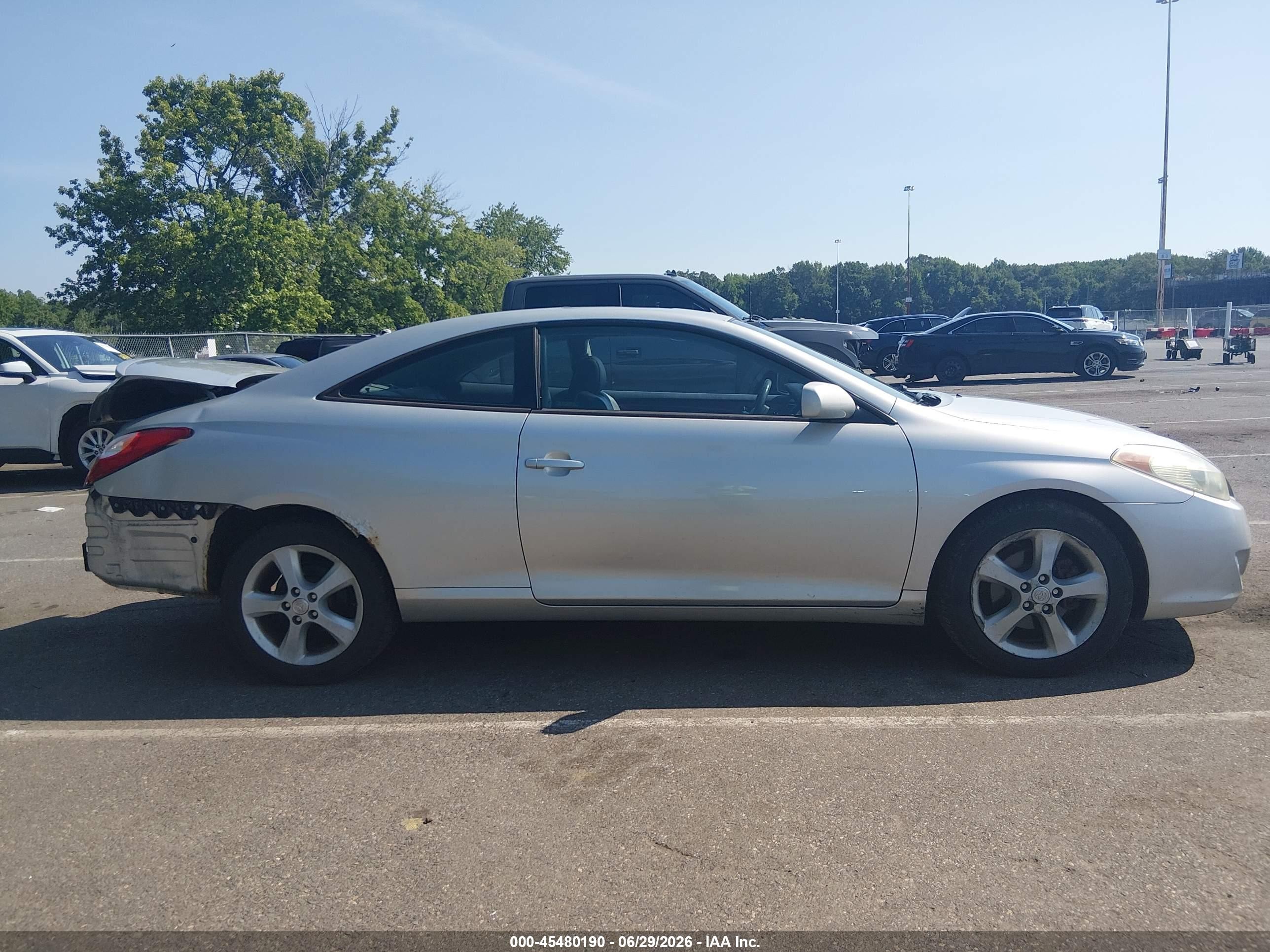2006 Toyota Camry Solara Sle V6 Silver vin: 4T1CA30P16U081886