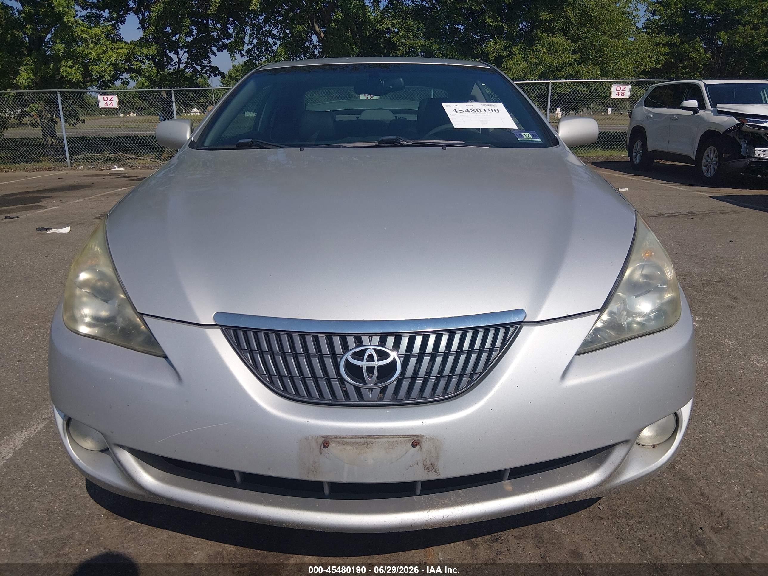 2006 Toyota Camry Solara Sle V6 Silver vin: 4T1CA30P16U081886