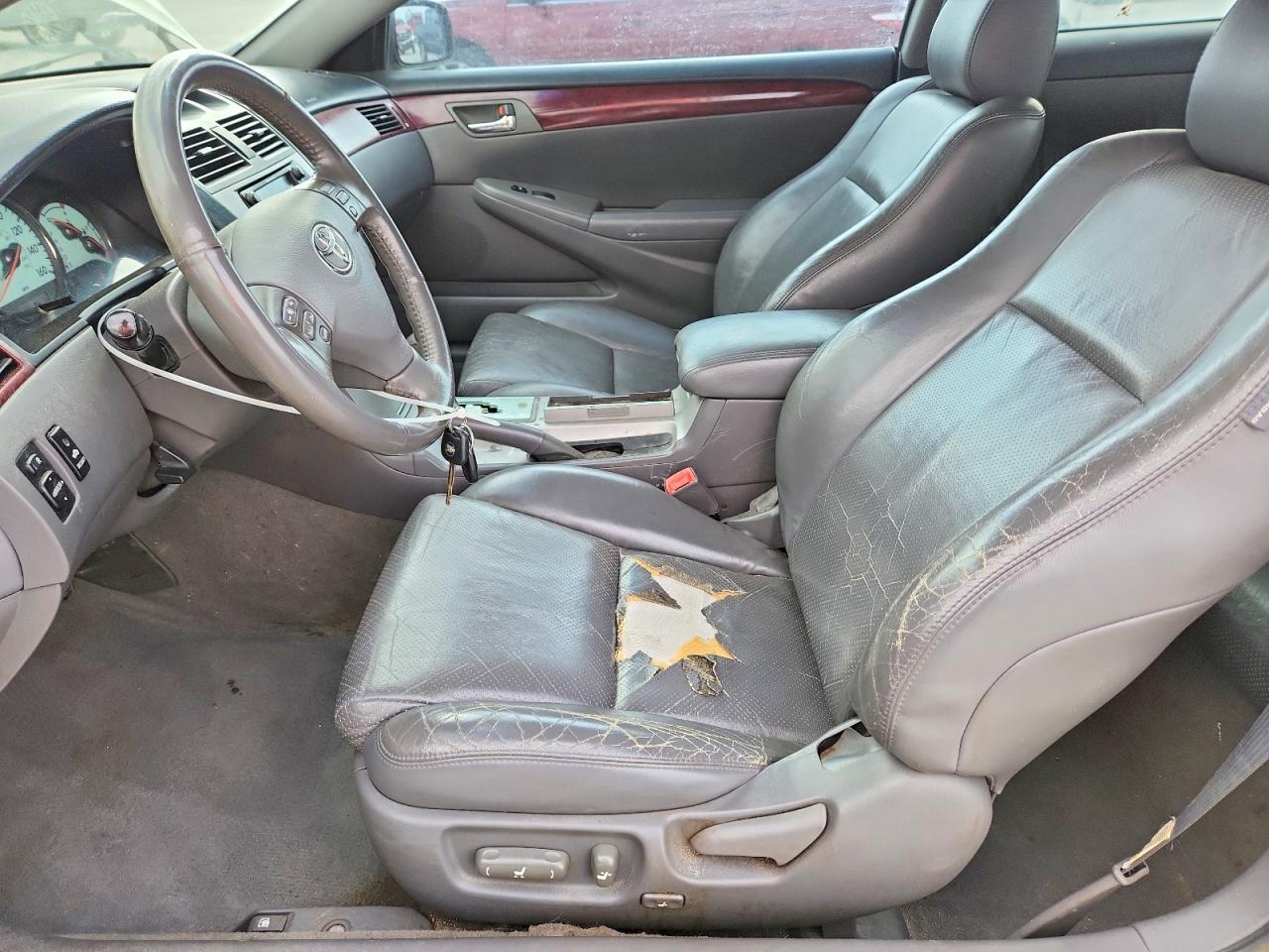 2004 Toyota Camry Solara Sle V6 Silver vin: 4T1CA30P24U013514