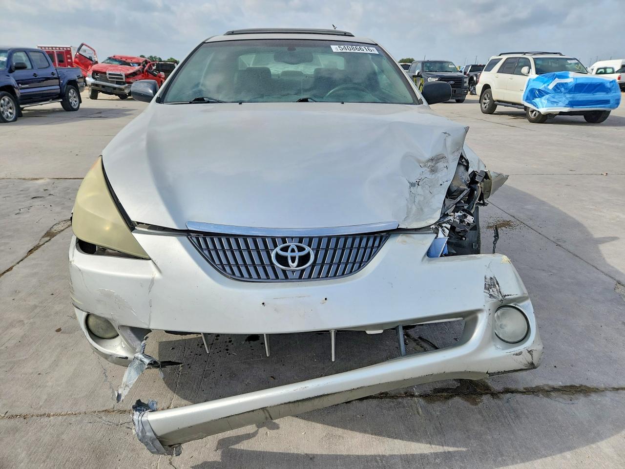 2004 Toyota Camry Solara Sle V6 Silver vin: 4T1CA30P24U013514