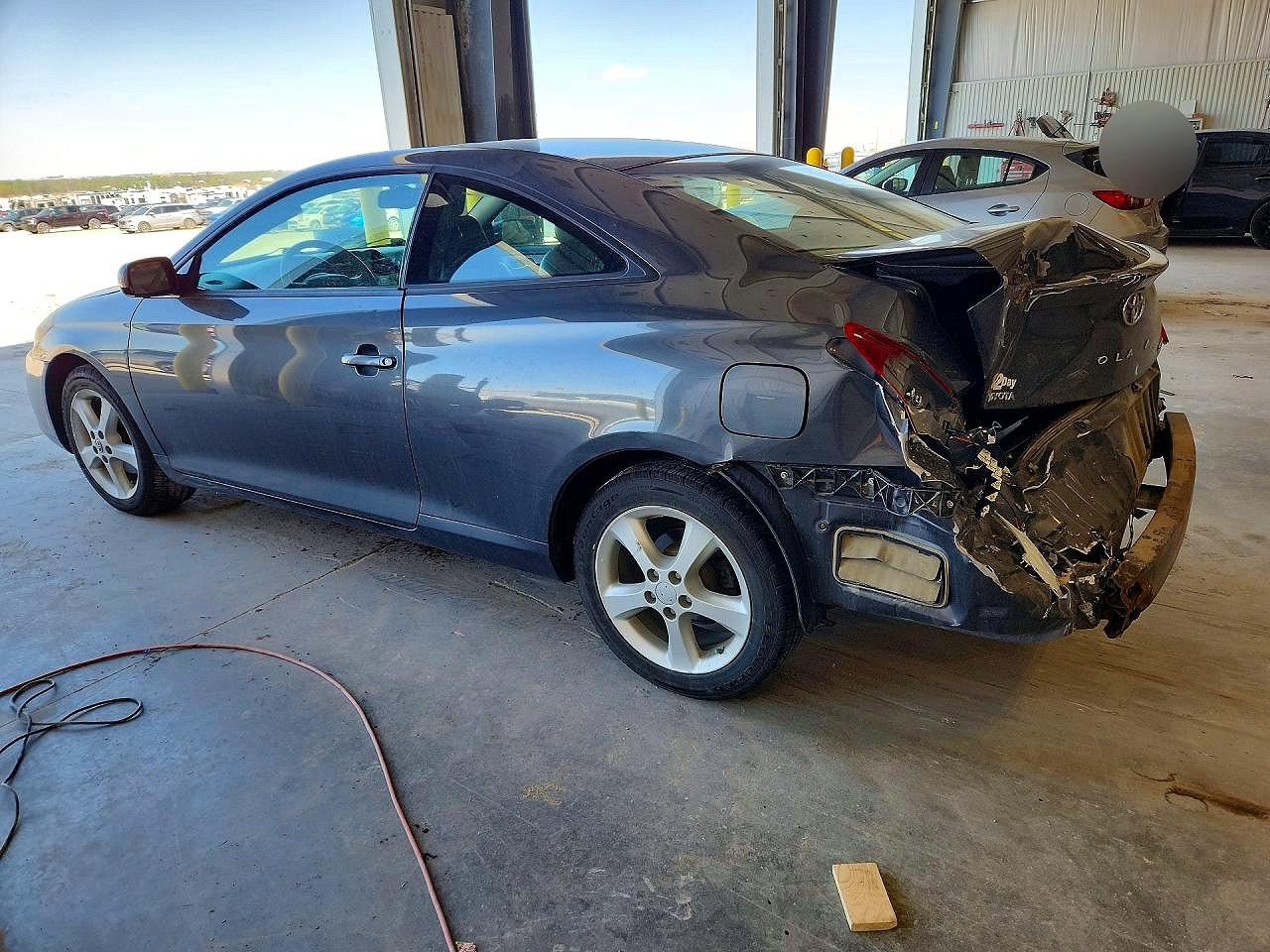 2007 Toyota Camry Solara Sle V6 Gray vin: 4T1CA30P27U122379