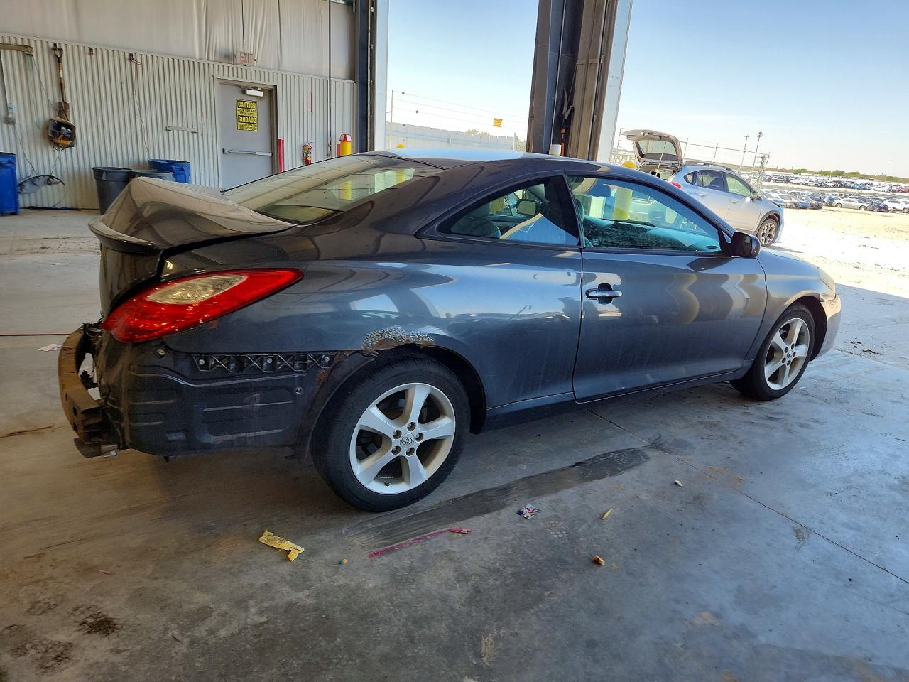 2007 Toyota Camry Solara Sle V6 Gray vin: 4T1CA30P27U122379