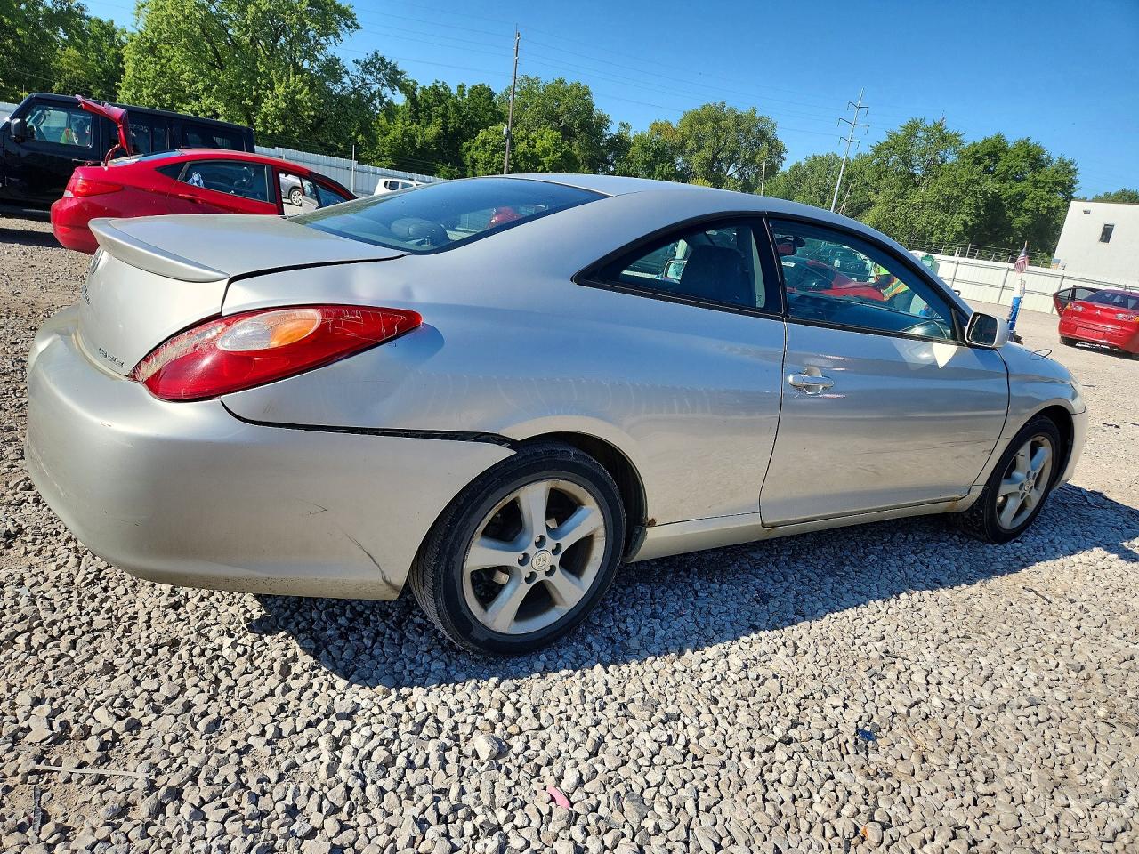 2004 Toyota Camry Solara Sle V6 Silver vin: 4T1CA30P34U022626