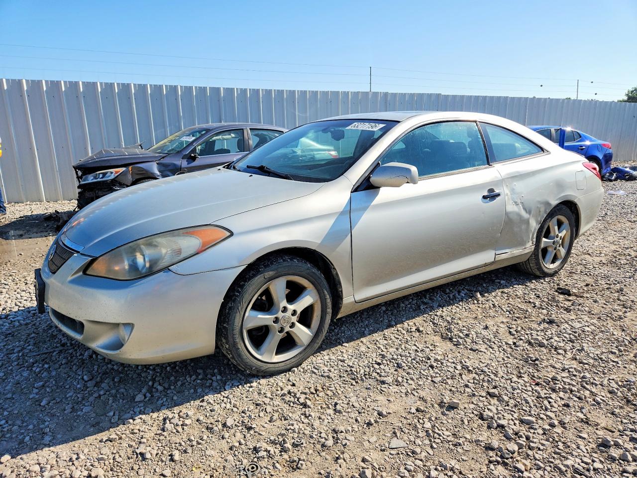 2004 Toyota Camry Solara Sle V6 Silver vin: 4T1CA30P34U022626