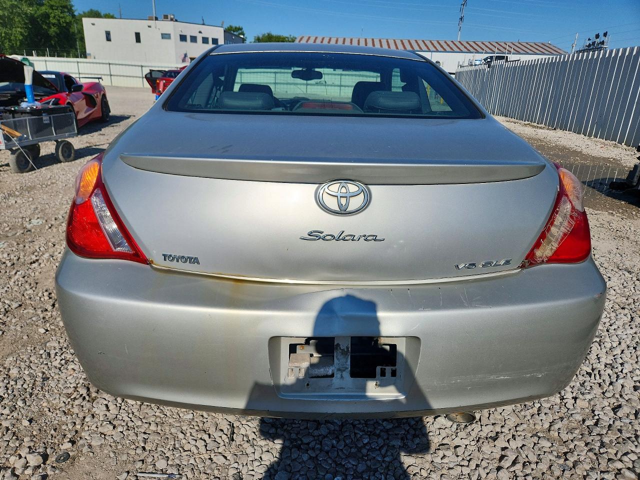 2004 Toyota Camry Solara Sle V6 Silver vin: 4T1CA30P34U022626