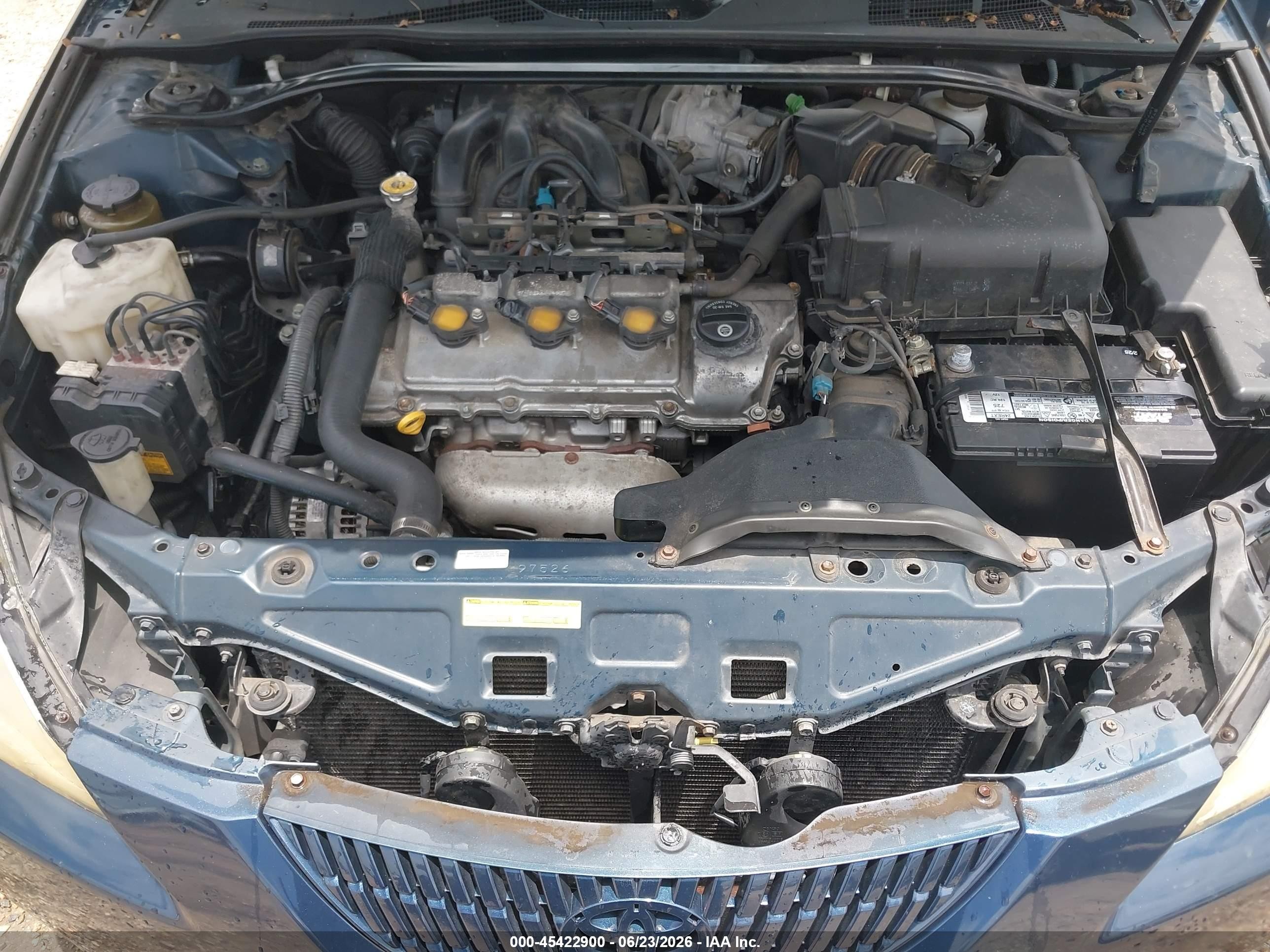2006 Toyota Camry Solara Sle V6 Blue vin: 4T1CA30P36U095482