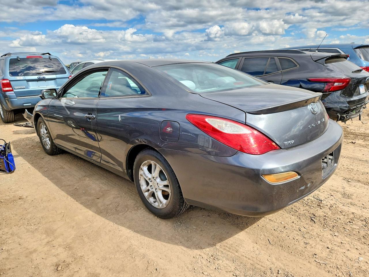 2008 Toyota Camry Solara Se V6 Gray vin: 4T1CA30P38U149561