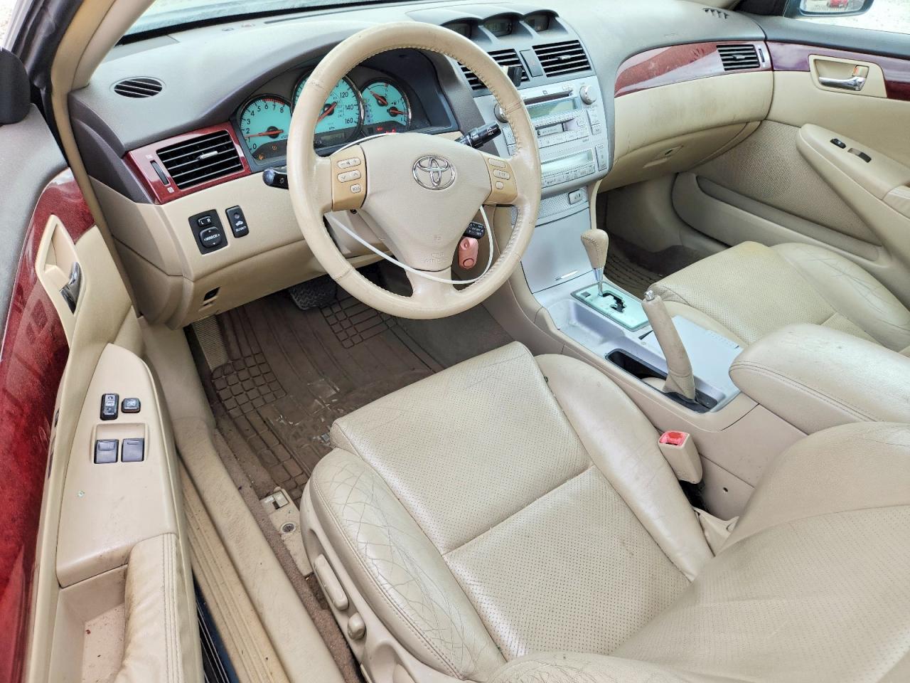 2004 Toyota Camry Solara Sle V6 Blue vin: 4T1CA30P44U009397