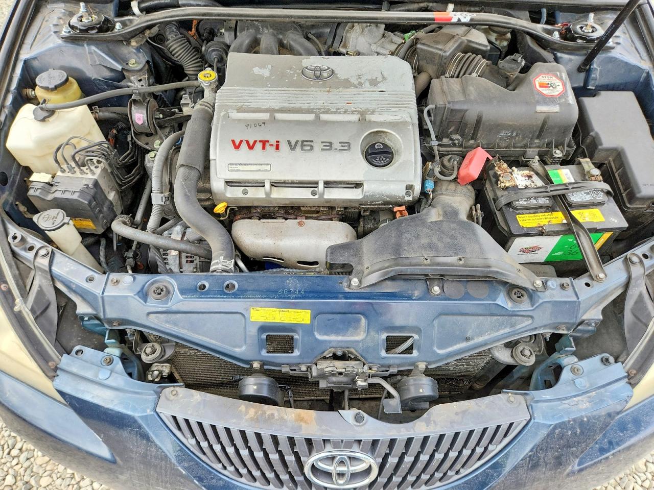 2004 Toyota Camry Solara Sle V6 Blue vin: 4T1CA30P44U009397