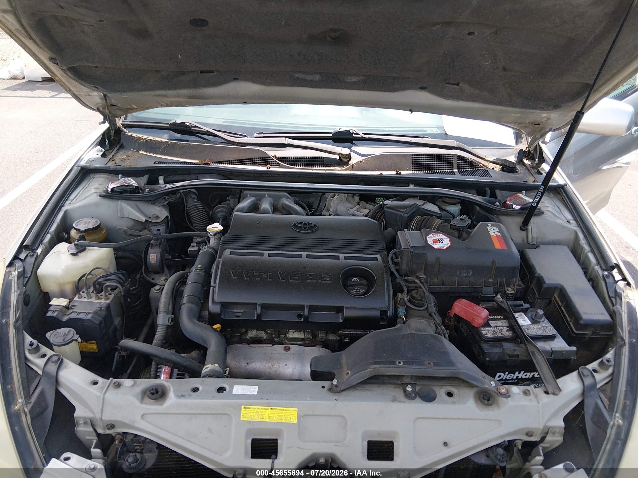 2004 Toyota Camry Solara Sle V6 Silver vin: 4T1CA30P44U032369