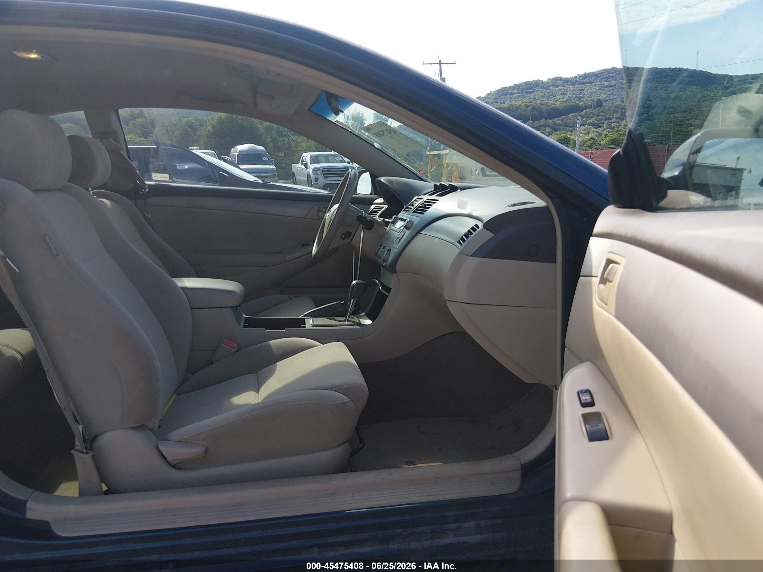 2007 Toyota Camry Solara Se V6 Blue vin: 4T1CA30P47U110959