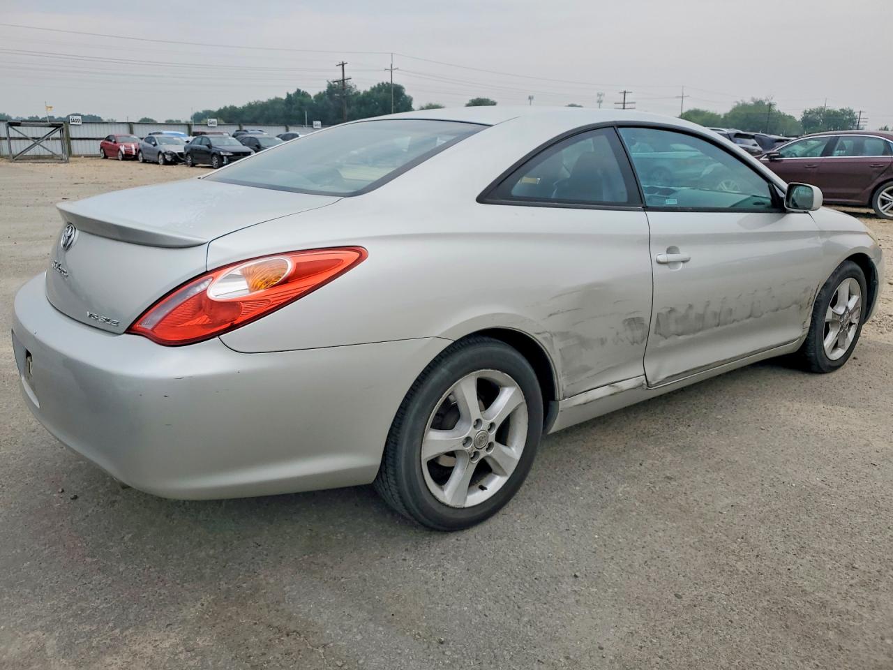 2004 Toyota Camry Solara Sle V6 Silver vin: 4T1CA30P54U009909