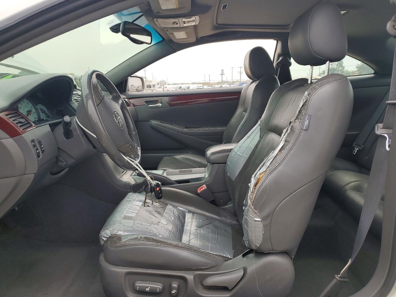 2004 Toyota Camry Solara Sle V6 Silver vin: 4T1CA30P54U009909