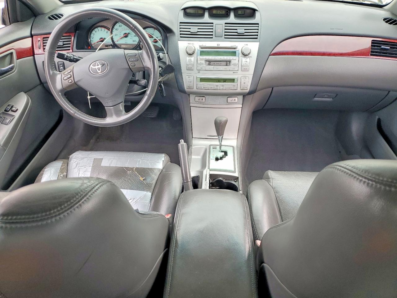 2004 Toyota Camry Solara Sle V6 Silver vin: 4T1CA30P54U009909