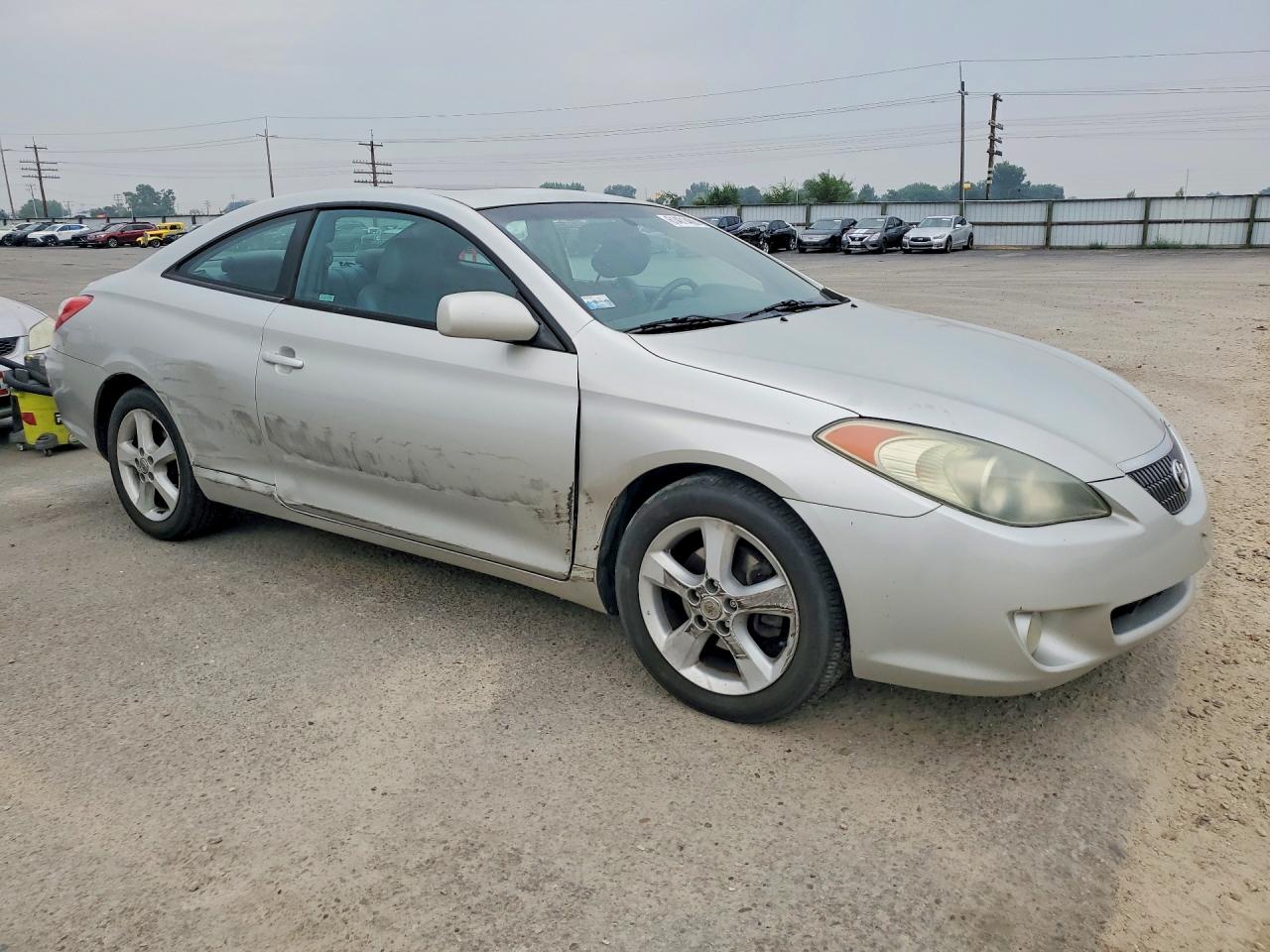 2004 Toyota Camry Solara Sle V6 Silver vin: 4T1CA30P54U009909