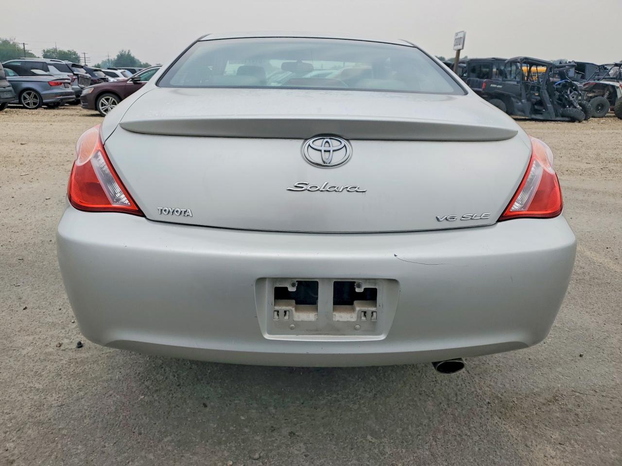 2004 Toyota Camry Solara Sle V6 Silver vin: 4T1CA30P54U009909